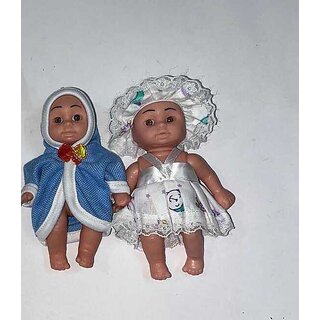Manav Enterprises Sonu Moni Dolls Set of two Dolls For Kids (Multi-Colour) Manav Enterprises Sonu Moni Dolls Set of two Dolls For Kids (Multi-Colour)