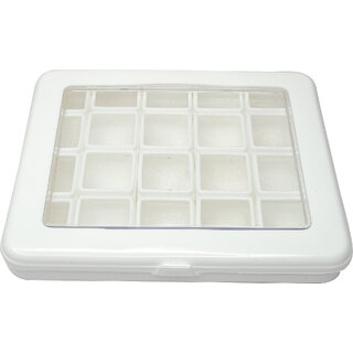 GEM STONE BOX DIBBI L16.5X B13.9X H2.2 (PACK OF 20 PCS) Jeweller Display Box Storage Box (White) GEM STONE BOX DIBBI L16.5X B13.9X H2.2 (PACK OF 20 PCS) Jeweller Display Box Storage Box (White)
