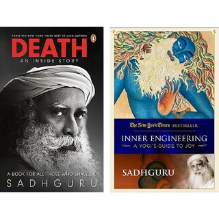 Combo of 2 books Death + Inner Engineering (Sadhguru, English, Paperback) Combo of 2 books Death + Inner Engineering (Sadhguru, English, Paperback)