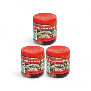 Sada Bahar Weight Gain Herbal Halwa - Pack Of 3 (100gm)
