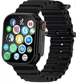 Ultra Watch Bluetooth Calling Fitness Watch Magnetic Charging Smartwatch