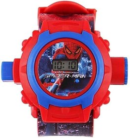 SELLORIA Digital 24 Images Projector Watch for Kids Boys Rubber Material Watch Diwali Gift Birthday Return Gift Best Digital Toy Watch for Boy's and Girl's