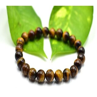 Tigers Eye Bracelet Natural Beads for Spiritual and Style Astrological Purpose Comfortable Elastic Fit for Men Women Tigers Eye Bracelet Natural Beads for Spiritual and Style Astrological Purpose Comfortable Elastic Fit for Men Women
