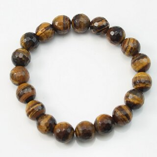 Tigers Eye Bracelet Natural Beads for Spiritual and Style Astrological Purpose Comfortable Elastic Fit for Men Women Tigers Eye Bracelet Natural Beads for Spiritual and Style Astrological Purpose Comfortable Elastic Fit for Men Women
