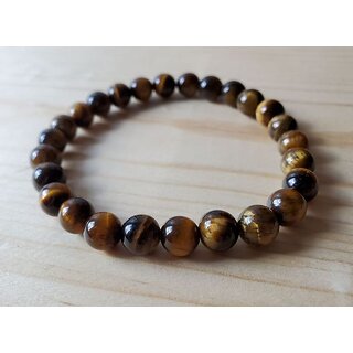 Tigers Eye Bracelet Natural Beads for Spiritual and Style Astrological Purpose Comfortable Elastic Fit for Men Women Tigers Eye Bracelet Natural Beads for Spiritual and Style Astrological Purpose Comfortable Elastic Fit for Men Women