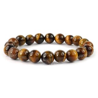 Tiger's Eye Bracelet with Natural Beads Healing Astrological Purpose for Men women Tiger's Eye Bracelet with Natural Beads Healing Astrological Purpose for Men women