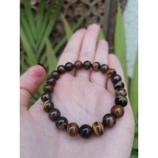 Tiger's Eye Bracelet with Natural Beads Healing Astrological Purpose for Men women Tiger's Eye Bracelet with Natural Beads Healing Astrological Purpose for Men women