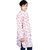 Boy's Elephant Printed Kurta (Red  White)