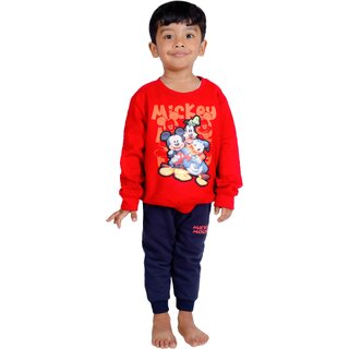                       Kids Mickey Mouse Printed Sweatshirt                                              