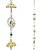 Enhance your dcor with this handcrafted set of two Rajasthani Multicolor Elephant Latkan Hangings. Each piece features