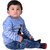 Kid Kupboard Cotton Baby Boys Sweatshirt, Blue, Full-Sleeves, 12-18 Months KIDS6993