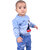 Kid Kupboard Cotton Baby Girls Sweatshirt, Light Blue, Full-Sleeves, 2-3 Years KIDS7012