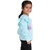 Kid Kupboard Cotton Girls Sweatshirt, Light Blue, Full-Sleeves, 6-7 Years KIDS7035