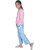 Kid Kupboard Cotton Girls Sweatshirt, Light Pink, Full-Sleeves, 8-9 Years KIDS7037