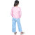 Kid Kupboard Cotton Girls Sweatshirt, Light Pink, Full-Sleeves, 8-9 Years KIDS7037