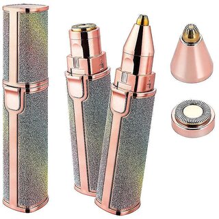                       CONSONANTIAM MyFlawiless Eyebrow Trimmer Pen Facial Hair Remover Rechargeable Face Lips Nose Runtime 50 min Grooming Ki                                              