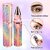 CONSONANTIAM MyFlawiless Eyebrow Trimmer Pen Facial Hair Remover Rechargeable Face Lips Nose Runtime 50 min Grooming Ki