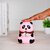 DecorTwist Night Lamp for Bedroom,Birthday Gift Silicone Cute Panda Table Lamp,7 Colour Night Lamp (10.2 cm, Panda Lamp)