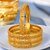18k One Gram Gold Plated Traditional Designer Pack of 4 Bangle Set For Women