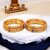 18k One Gram Gold Plated Traditional Designer Pack of 6 Bangle Set For Women