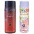 Ossa Vision Flower Body Spray 200ml And Magnet Body Spray 200ml Premium Deodorant Combo For Men And Women (Pack of 2)