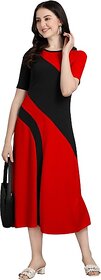 London Belly Women Maxi Red Dress