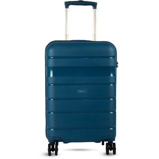 Timus Sunlite 58cm Small Hard-Sided Cabin Luggage Bag with TSA Lock 360 Rotating Wheels(Teal Blue) Timus Sunlite 58cm Small Hard-Sided Cabin Luggage Bag with TSA Lock 360 Rotating Wheels(Teal Blue)