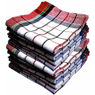 Cervus Kitchen/Dining Towel Multicolor Cloth Napkins (12 Sheets)