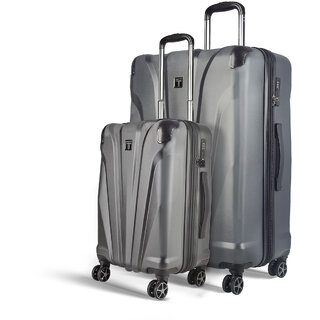 Timus Leolite Expandable Premium Polycarbonate Small Large Suitcase Combo (58,78cm) Timus Leolite Expandable Premium Polycarbonate Small Large Suitcase Combo (58,78cm)