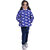 Kid Kupboard Cotton Girl's Jacket, Dark Blue, Full-Sleeves, 6-7 Years KIDS7151