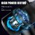 2 in 1 Portable High Power Car Vacuum Cleaner | USB Rechargeable Wireless Handheld Car Vacuum Cleaner Traveling, Camping Reusable,Portable,Rechargeable Vacuum (2 in 1 Vacuum)