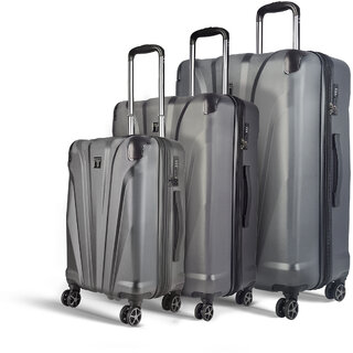 Timus Leolite Expandable Premium Polycarbonate 58cm, 68cm,78cm Trolley Suitcase Combo Timus Leolite Expandable Premium Polycarbonate 58cm, 68cm,78cm Trolley Suitcase Combo