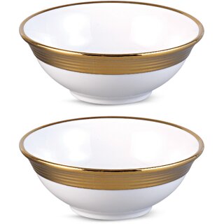 Roxx Bowl Set of 2 Serving Bowl Set for Snacks Dessert Ice-Cream Curry Bowls Volume 400 ML Roxx Bowl Set of 2 Serving Bowl Set for Snacks Dessert Ice-Cream Curry Bowls Volume 400 ML