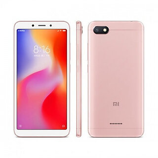 (Refurbished) Xiaomi Redmi 6 (64GB Storage), Rose Gold, Good Condition (Refurbished) Xiaomi Redmi 6 (64GB Storage), Rose Gold, Good Condition