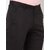 Shopic Point Men Regular Fit Black Cotton Blend Trousers