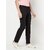 Shopic Point Men Regular Fit Black Cotton Blend Trousers