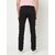 Shopic Point Men Regular Fit Black Cotton Blend Trousers