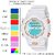 Digital Sports Watches for Men amp Boys  Gym Running Day amp Date Alarm Features  Durable Silicone Rubber Strap  Water-Resistant