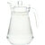 Luminarc Premium 1300ml Glass Water Jug with Plastic Lid & Handle | 1.3L Transparent Beverage Carafe for Home, Office, Etc. | Pitcher for Serve Water, Milk, Juice, Beverage, Chaas, Cocktail
