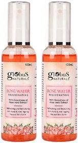 Globus Naturals Rose Toner 100 ml Set of 2