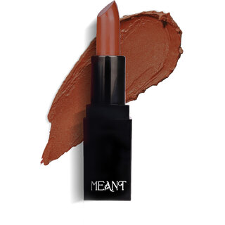 MEANT Silky Swipe Creamy Matte Lipstick- Amber Aura Long lasting, Vegan, Transfer proof Matte Lipstick MEANT Silky Swipe Creamy Matte Lipstick- Amber Aura Long lasting, Vegan, Transfer proof Matte Lipstick