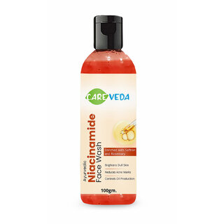 CareVeda B3 Boost - Hydrating Niacinamide Face Wash for Improving Skin Texture, Hydrates Nourishes Skin, Suitable for All Skin Types, 100 gm CareVeda B3 Boost - Hydrating Niacinamide Face Wash for Improving Skin Texture, Hydrates Nourishes Skin, Suitable for All Skin Types, 100 gm