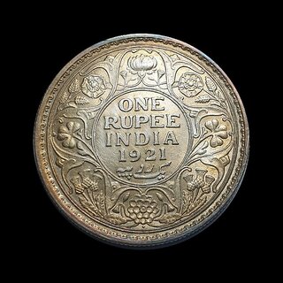                       one rupees 1922                                              