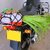 Bike Fuel tank, Seat,Carrier Helmets Bungee Cord Cargo Net (40 *40 CM) Universal Luggage Holder-Strong & Elastic Mesh