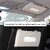 Car Tissue Holder, Sun Visor Napkin Holder, Car Visor Tissue Holder, Tissue Holder for Car (Beige)(with Tissue Paper)