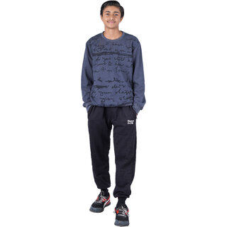                       Kid Kupboard Cotton Men's Sweatshirt, Dark Grey, Full-Sleeves, XL-Xtra Large KIDS7181                                              
