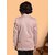 PrintCultr Boys Solid Single Breasted Party Blazer (Pink)