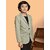 PRINT CULTR Boys Solid Single Breasted Party Blazer (Light Green)