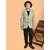 PrintCultr Boys Solid Single Breasted Party Blazer (Light Green)