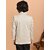 PrintCultr Boys Solid Single Breasted Party Blazer (Beige)